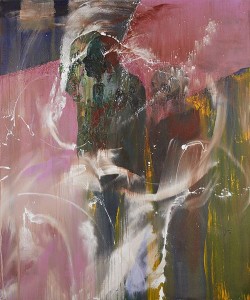 Perder el cuerpo (2012), Óleo sobre tela, 180 x 150     cms