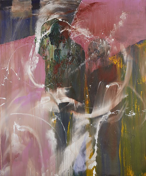 Perder el cuerpo (2012), Luciano Spanó, Óleo sobre tela, 180 x 150 cm