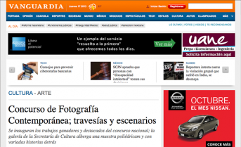 Concurso de Fotografía Contemporánea; travesías y escenarios – vanguardia.com.mx