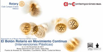 Exposición en el Museo Nacional de San Carlos: El Botón Rotario en Movimiento Continuo (Intervenciones Plásticas).